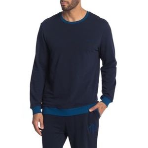 Ted Baker London Contrast Rib Crew Neck Sweatshirt